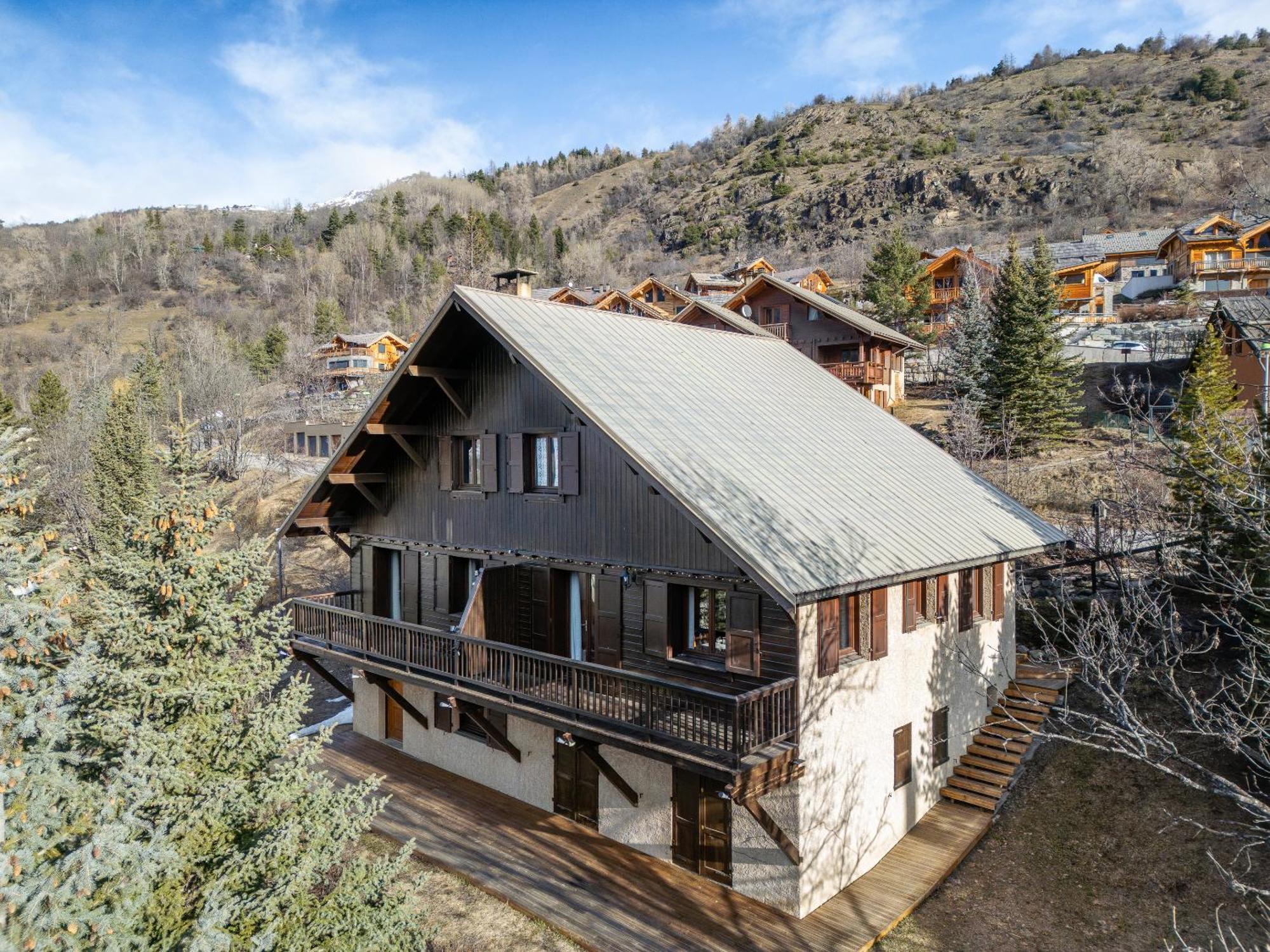 Serre Chevalier Studio 30 M2 Coin Montagne A 8 Minutes Des Pistes Saint-Chaffrey Exterior photo